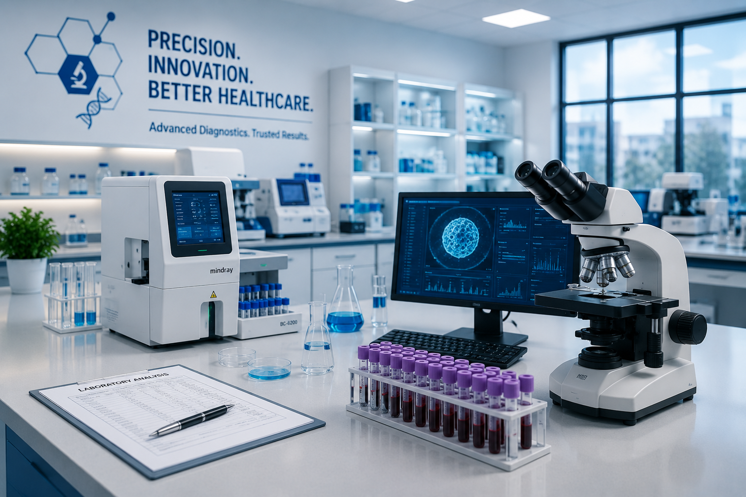 Biomedical laboratory and healthcare solutions